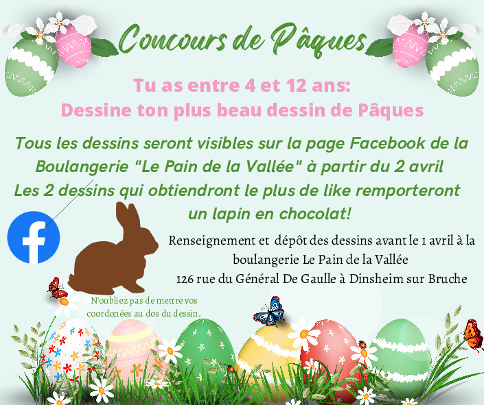 Concours de dessin de Pâques