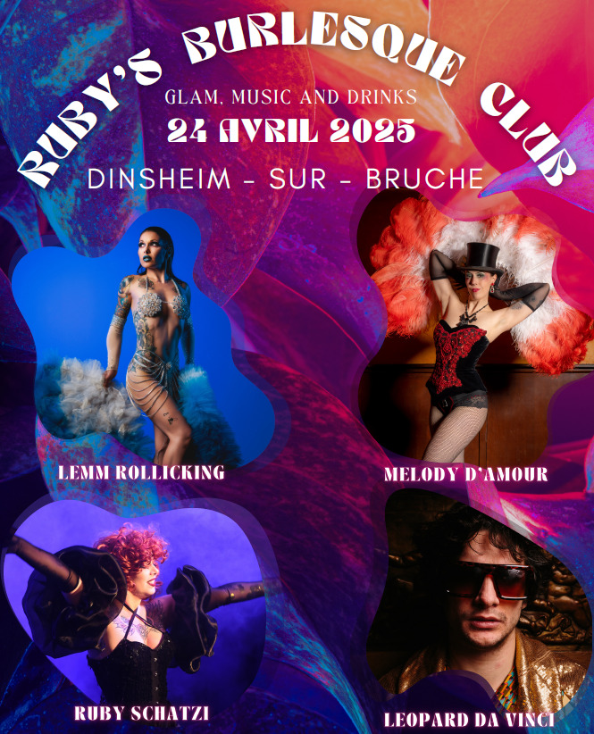Ruby's Burlesque Club 24 avril 2025