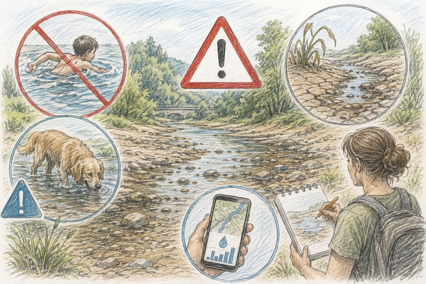 L'eau de la Bruche et du Muhlbach