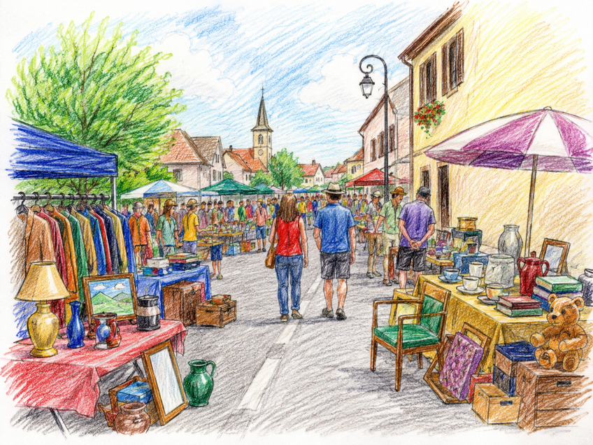 Marché aux puces – 26/07/2026