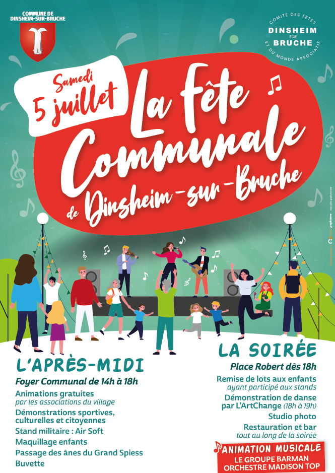 Fête communale à Dinsheim-sur-Bruche