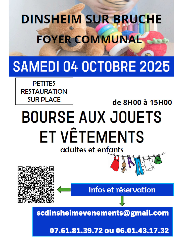 Bourse aux jouets et vêtements 