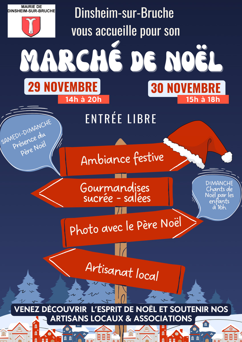 Marché de Noël à Dinsheim-Sur-Bruche