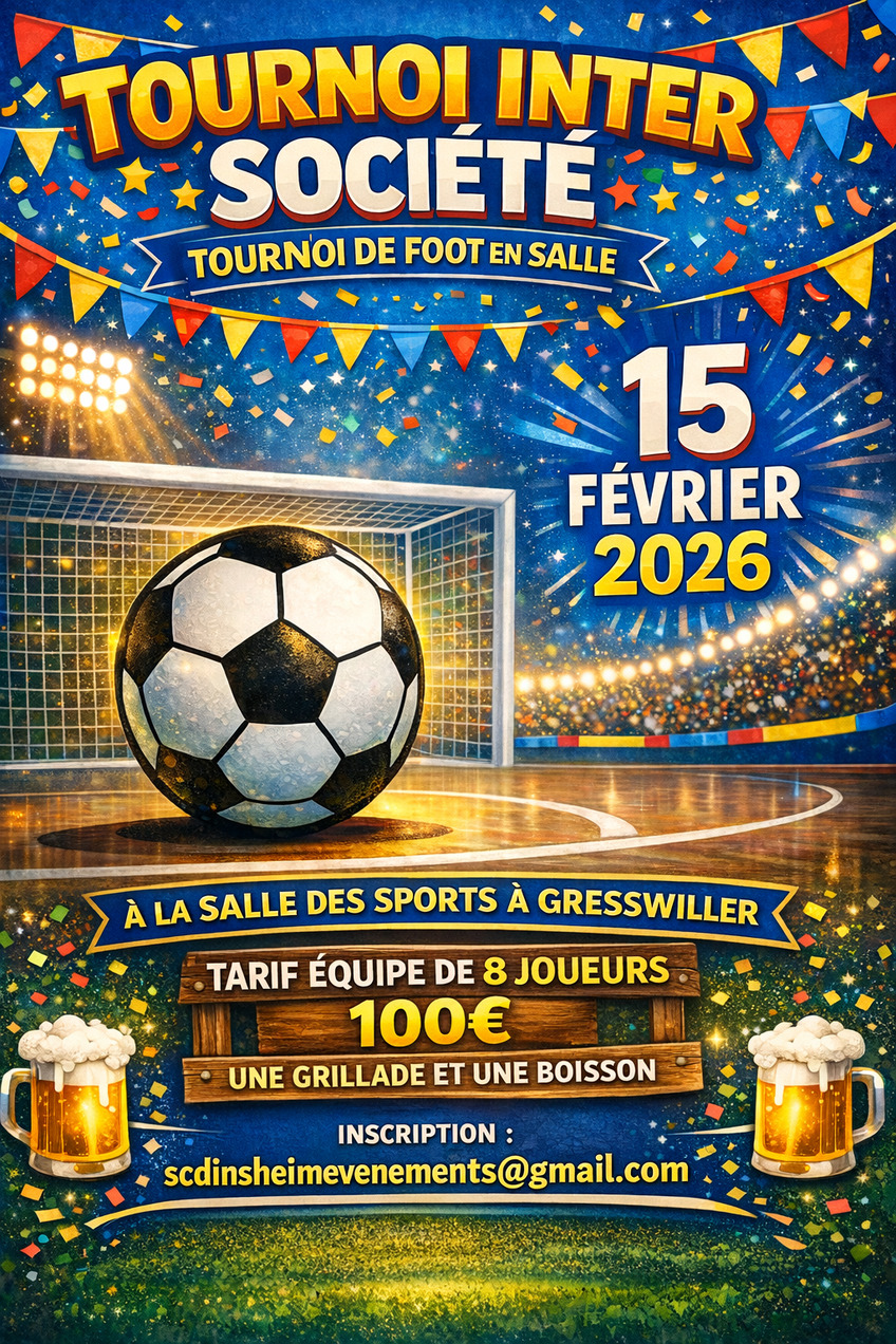 Tournoi de foot salle