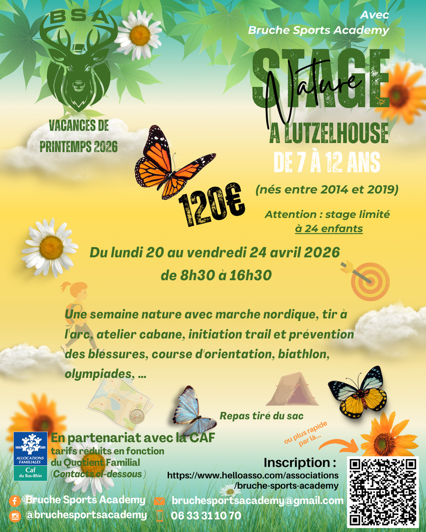 Stage Nature à Lutzelhouse