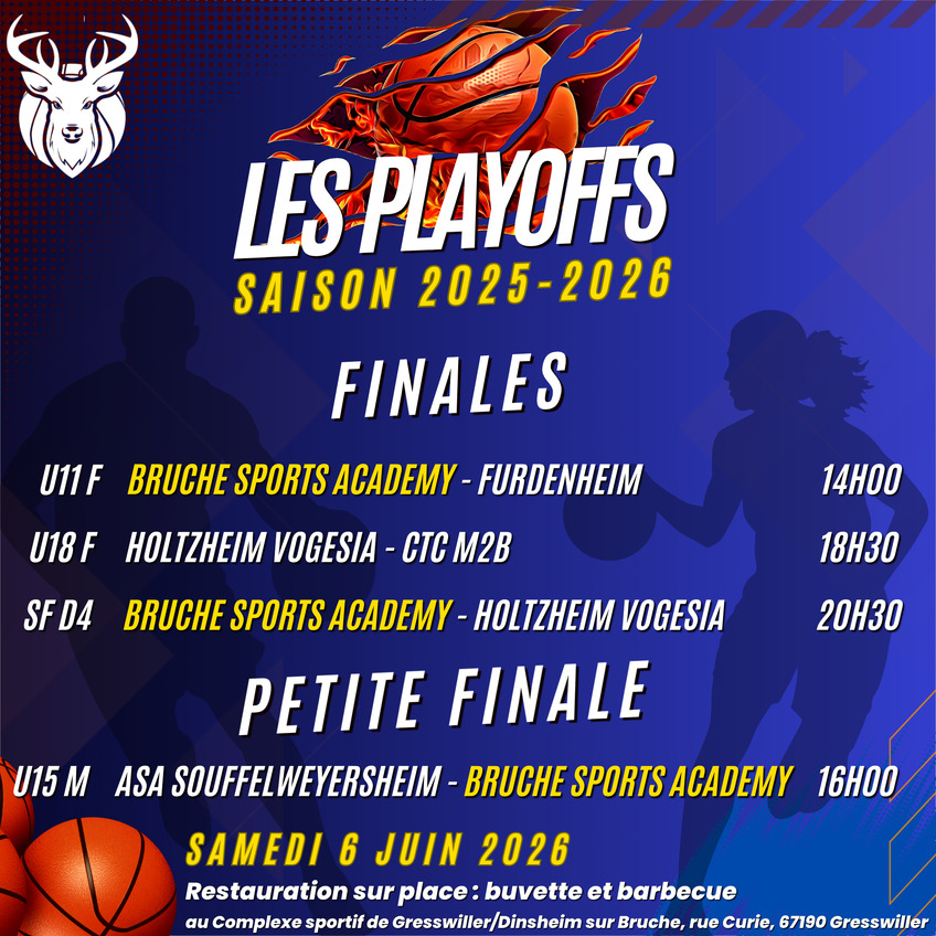 Finales de basket ce samedi 6 juin !